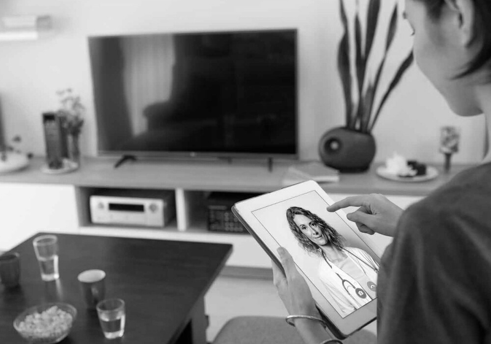 Dr OnDemand on tablet